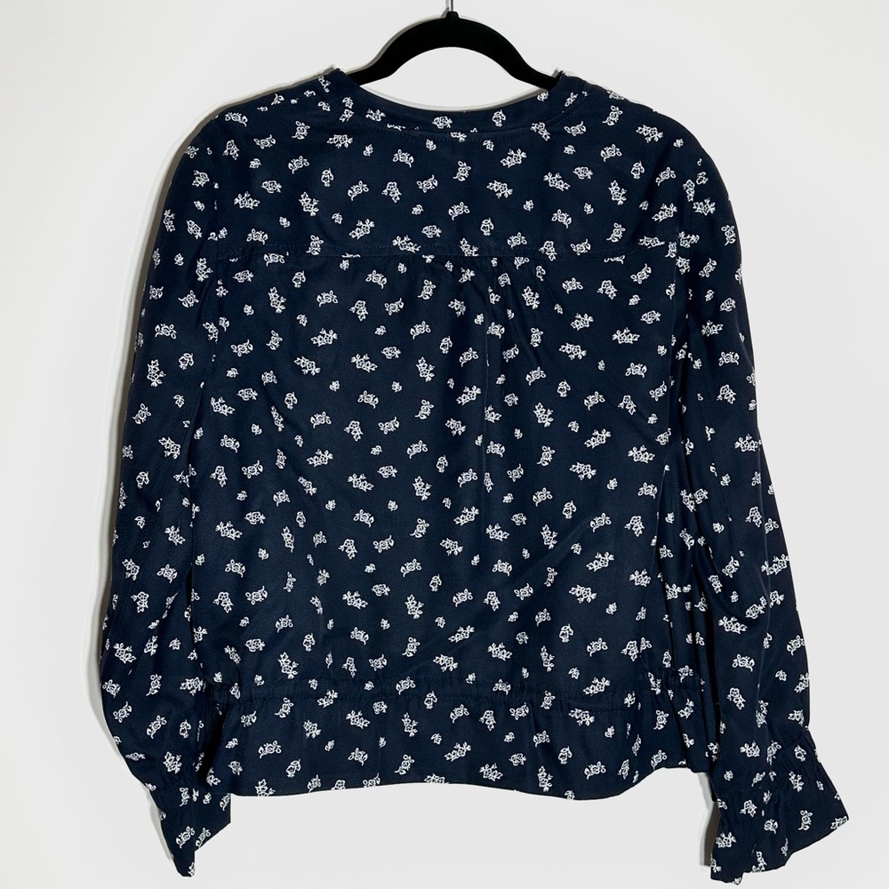 Loft Tiny Rose Pattern Jacket - image 4